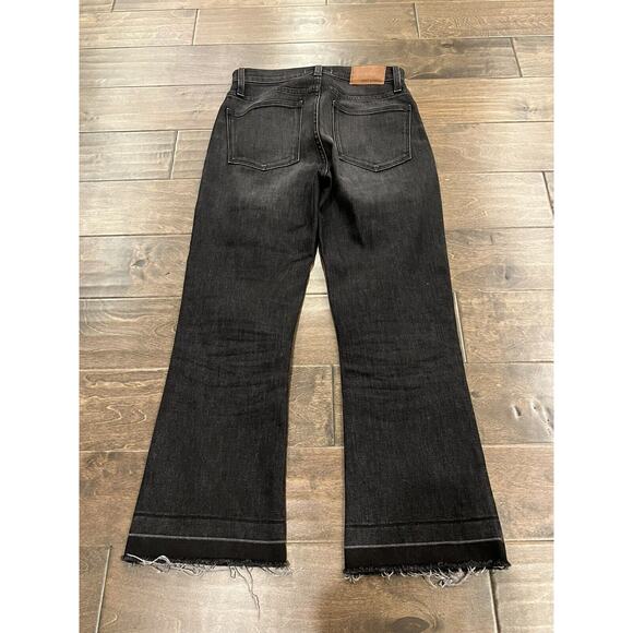 Rivet & Thread Womens Black Stretch High Rise Jeans Size 26 Made In USA Madewell - Picture 3 of 10